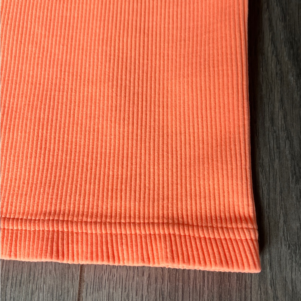 Free People Movement Happiness Runs Crop Tank In Peach Horizon Size M/L - Picture 3 of 14